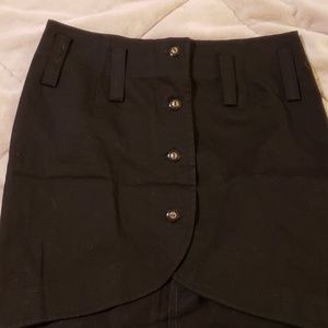 Yes black mini skirt